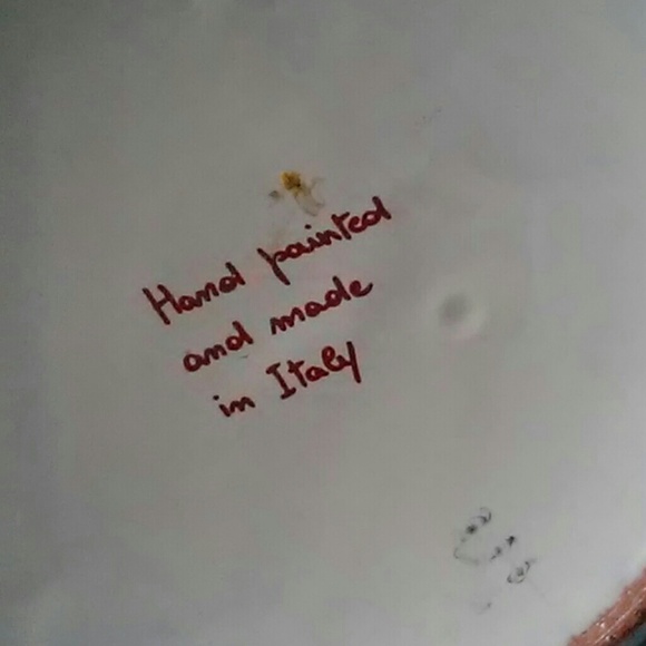 Hand Painted Made in Italy Pitcher - Picture 7 of 8